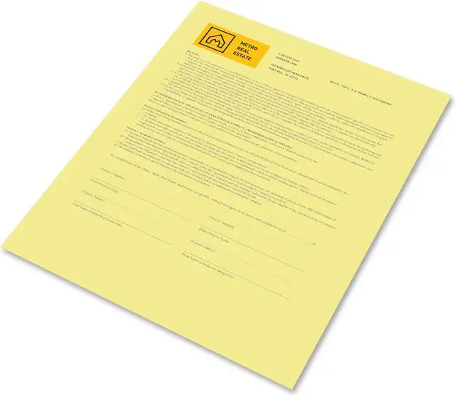 Alt view image 2 of 5 - Xerox CFB Canary Prem. Digital Carbonless Paper