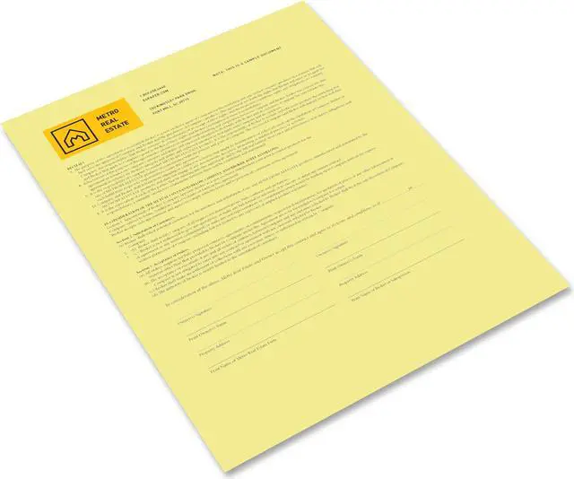 Alt view image 3 of 5 - Xerox CFB Canary Prem. Digital Carbonless Paper
