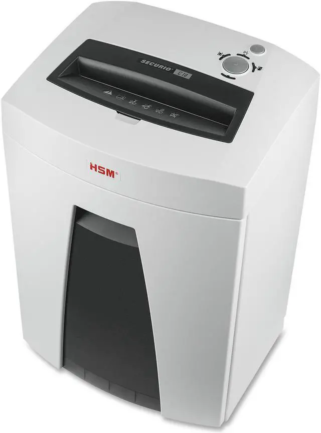Alt view image 5 of 15 - HSM Securio C18s Strip Cut Shredder (Level 2) (Sheet Capacity: 19-20) (Shred Size: 1/4") (Throat