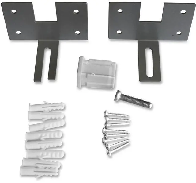 Alt view image 2 of 2 - Lorell Panel Wall Brackets