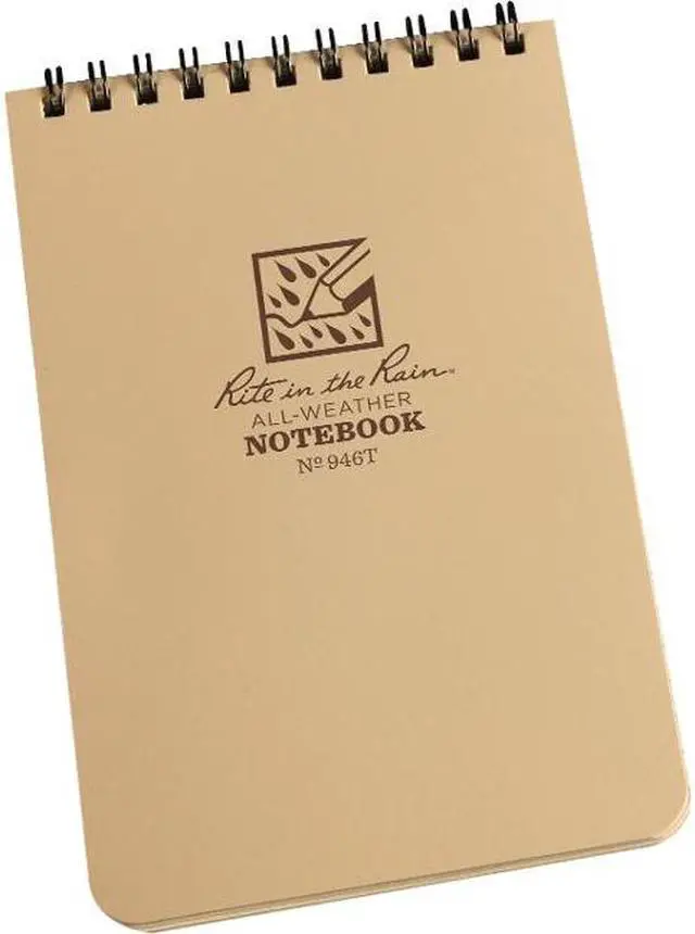 Alt view image 2 of 7 - RITE IN THE RAIN 946T All Weather Memo Book,Universal,4 x 6In.