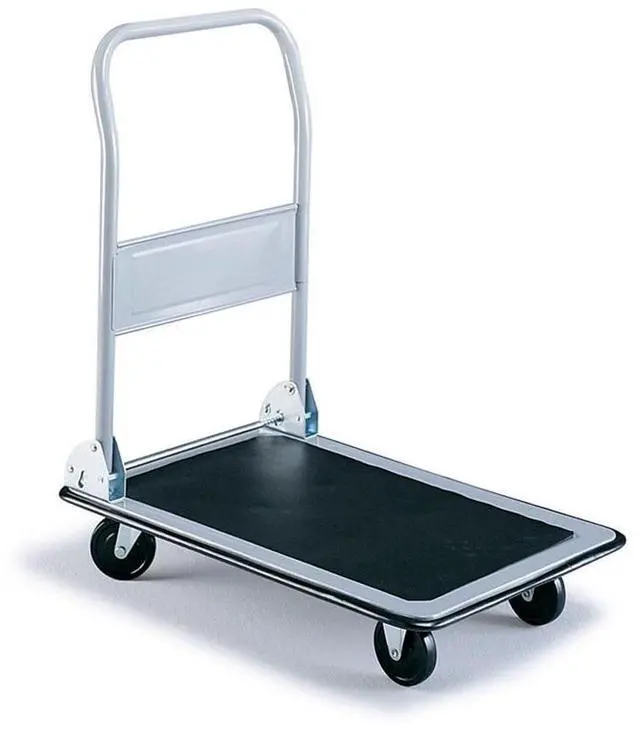 Alt view image 3 of 7 - Safco 4072 Tuff Truck Platform Truck - 400 lb Capacity - 29 x 18.75 - Gray