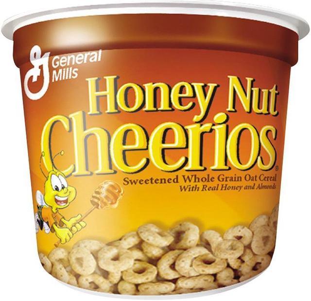 General Mills Honey Nut Cheerios Cereal-In-A-Cup 