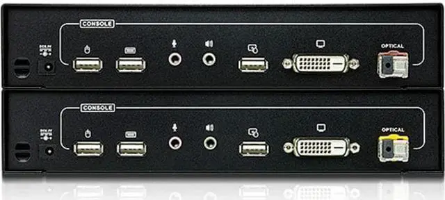 Alt view image 3 of 7 - Aten DVI Optical KVM Extender