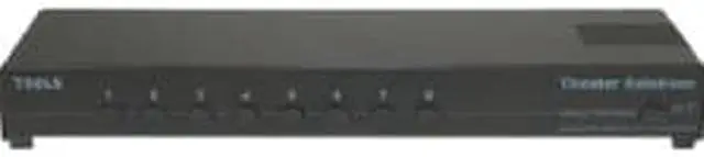 Alt view image 5 of 6 - Theater Solutions TS8 Home 8 Zone Speaker Selector Box with Impedance Protection