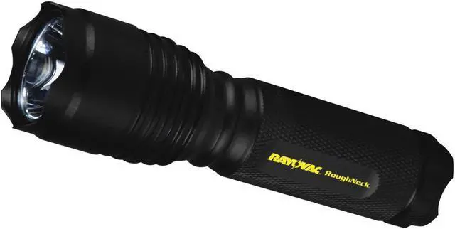 Alt view image 4 of 20 - Rayovac LED Aluminum Flashlight 3 AAA Black RNT3AAAB