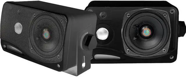 Main image of Pyle PLMR24B 100 W RMS - 200 W PMPO Speaker - 3-way - 2 Pack - Black, Blue