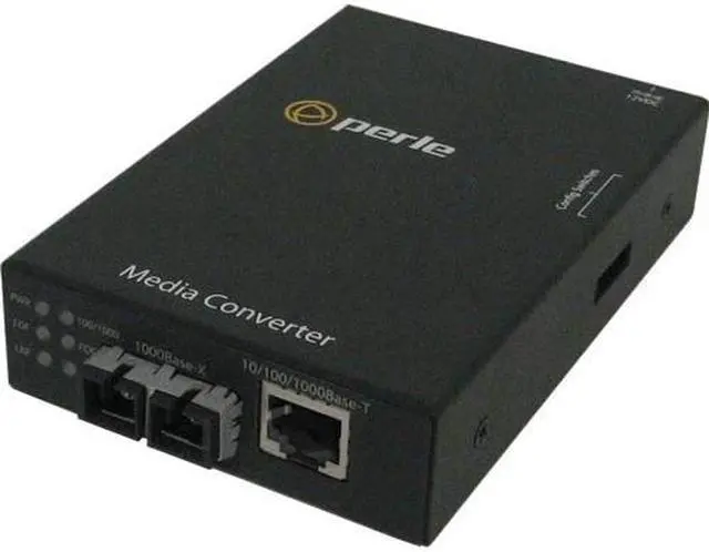 Main image of Perle S-1110-XT 10/100/1000 to Fiber Industrial Temperature Media Converter