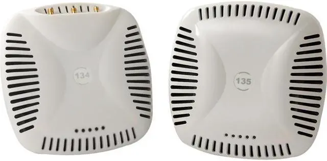 Alt view image 3 of 8 - Aruba Networks AP-134 Wireless Access Point, 802.11 a/b/g/n, 3x3:3 Dual Radio, 450Mbp per radio, Ant