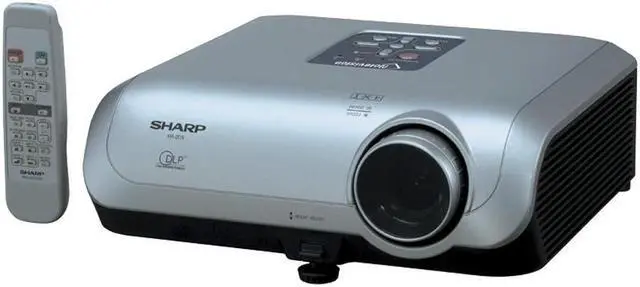 Main image of SHARP XR20S DLP Multimedia Projector 2300 ANSI Lumens Standard Mode 2000 ANSI Lumens Low Power Mode 2000:1 (with advanced condenser lens optical system)