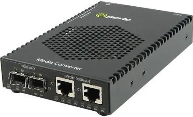Alt view image 3 of 4 - Perle 10/100/1000 PoE Media Converter