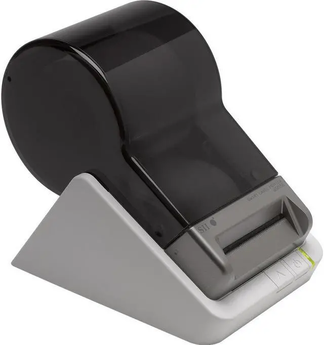 Alt view image 4 of 5 - Seiko Desktop Label Printer, 3.94"/Second, Serial Port