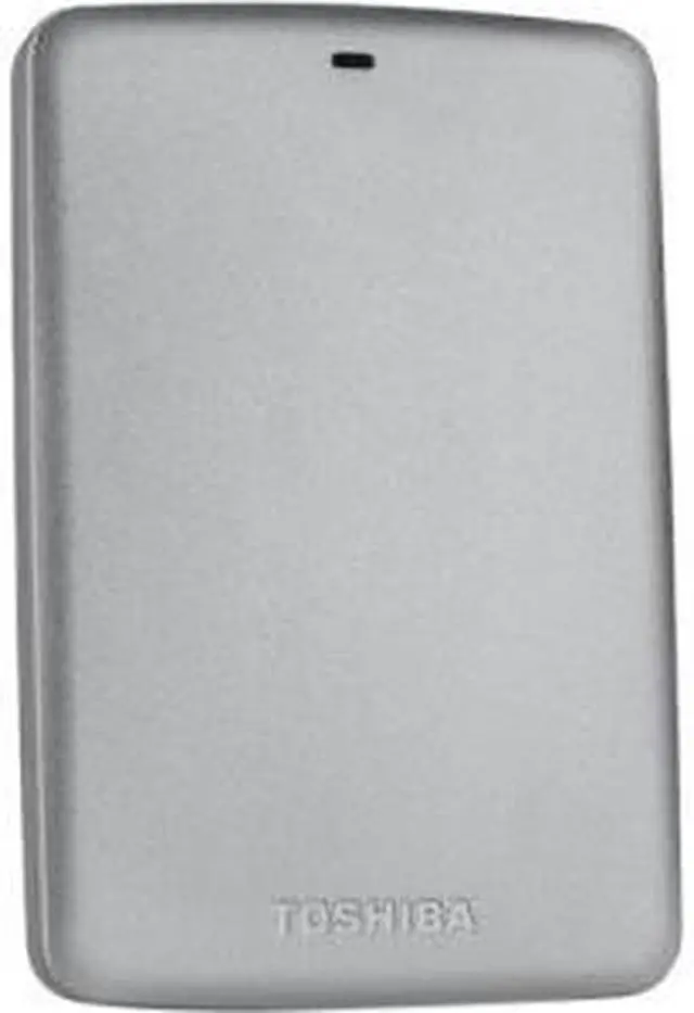 Alt view image 3 of 3 - TOSHIBA 1TB Canvio Basics Portable Hard Drive USB 3.0 Model HDTB310XS3AA Silver