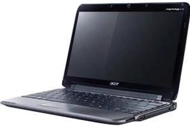 Alt view image 7 of 10 - Acer Aspire One AO751h-1545 Black Intel Atom Z520 11.6" WXGA 1GB Memory 160GB HDD Netbook