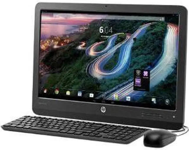 Alt view image 4 of 6 - HP Slate 21 Pro 16GB Tablet - 21.5" - In-plane Switching (IPS) Technology) - NVIDIA - Tegra 4 T40S 1.6GHz - Black
