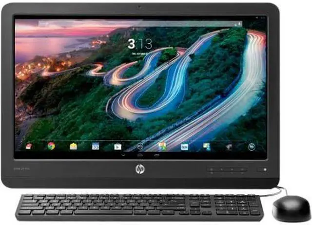 Alt view image 3 of 6 - HP Slate 21 Pro 16GB Tablet - 21.5" - In-plane Switching (IPS) Technology) - NVIDIA - Tegra 4 T40S 1.6GHz - Black