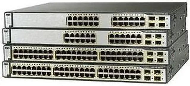 Main image of Cisco Catalyst 3750-24FS Stackable Ethernet Switch