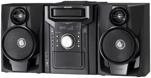 Alt view image 3 of 4 - Sharp Mini Component System with iPod / iPhone Dock