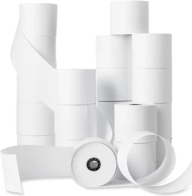Alt view image 2 of 2 - Business Source 28625 Receipt Paper, 2 1/4" x 150 ft, White - 1 Carton (100 Rolls)