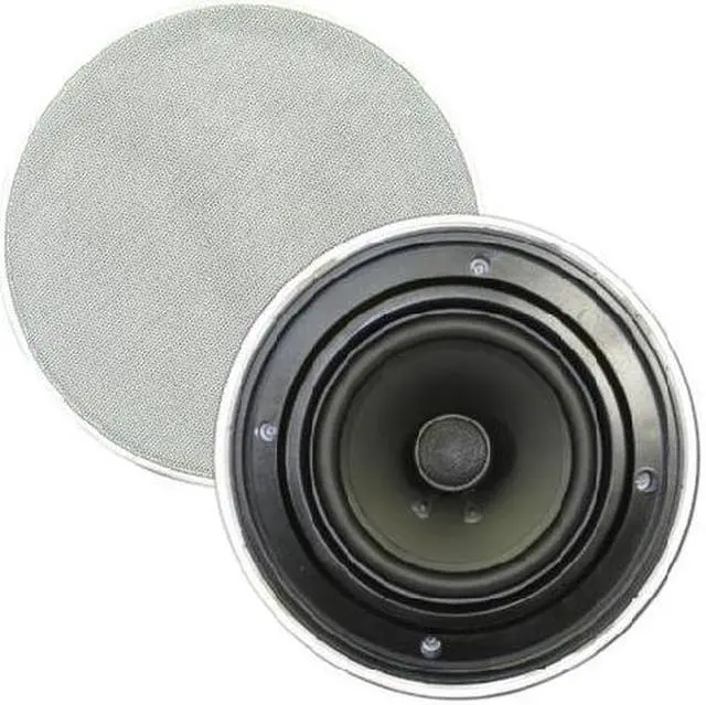 Alt view image 7 of 10 - Theater Solutions TSQ670 Flush Mount 70 Volt Speakers with 6.5" Woofers In Ceiling