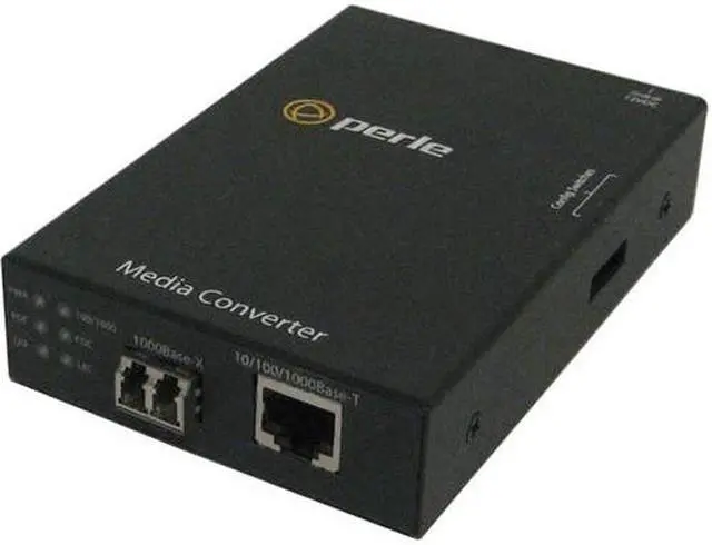 Main image of Perle S-1110-XT 10/100/1000 to Fiber Industrial Temperature Media Converter