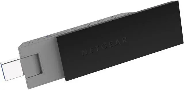 Alt view image 3 of 15 - NETGEAR AC1200 Wi-Fi USB Adapter High Gain Dual Band USB 3.0 (A6210)