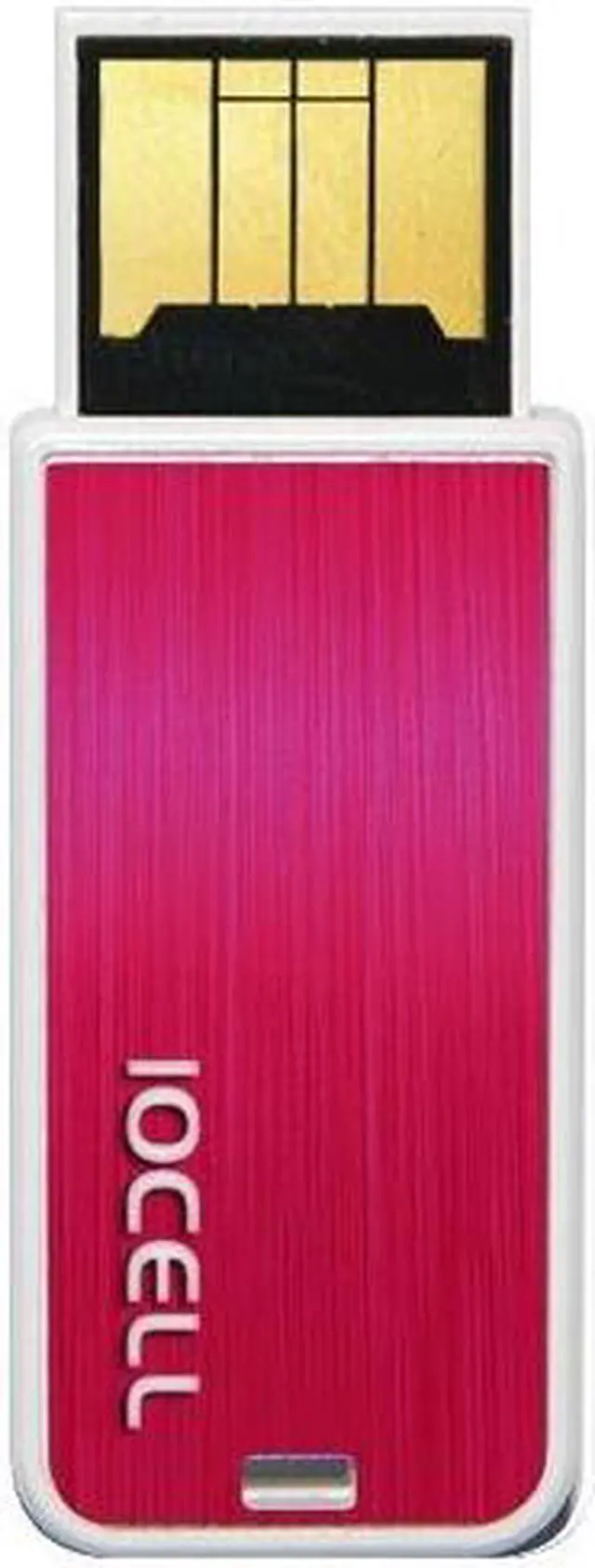 Main image of IOCELL Networks NetDISK 4GB USB 2.0 Flash Drive (White & Red) S5 (FS54WR)