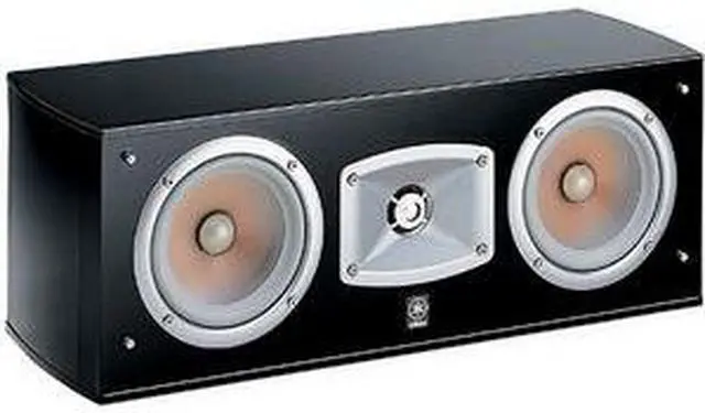 Alt view image 2 of 3 - Yamaha NS-C444 2-Way Center Channel Speaker - Black