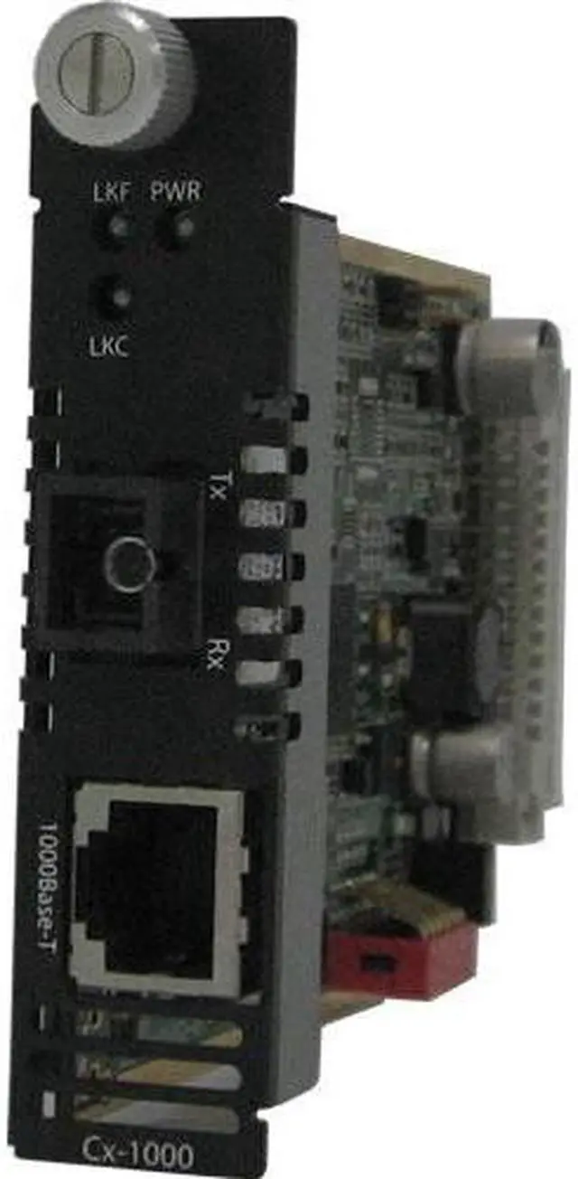 Alt view image 2 of 4 - Perle CM-1000-M1SC05U - Gigabit Ethernet Media Converter Managed Module