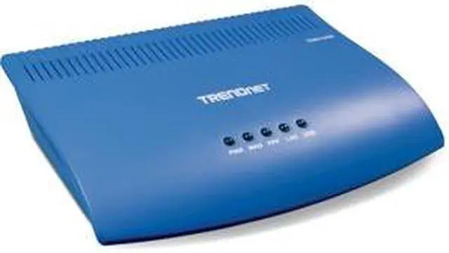 Alt view image 6 of 6 - TRENDnet TDM-C400 ADSL Fast Modem Router USB and Ethernet 10/100Base-T