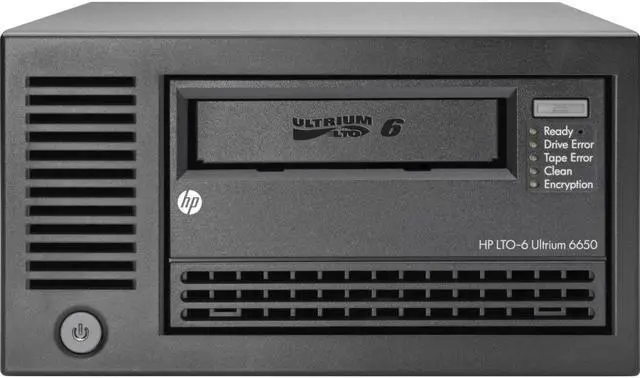 Alt view image 2 of 4 - EH964A - HP StoreEver LTO-6 Ultrium 6650 SAS External Tape Drive