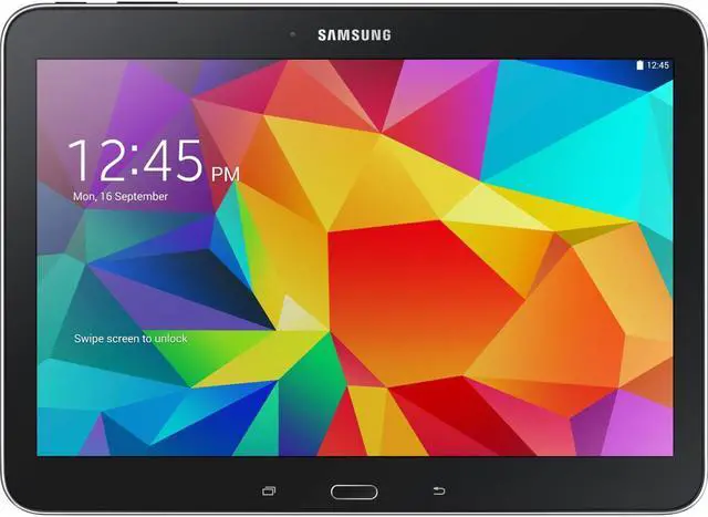 Alt view image 2 of 6 - Samsung Galaxy Tab 4 SM-T537 16 GB Tablet - 10.1" - Wireless LAN - Verizon - 4G - 1.20 GHz - Black