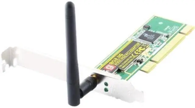Alt view image 2 of 2 - Sabrent PCI-G802 Wireless 802.11g PCI Card