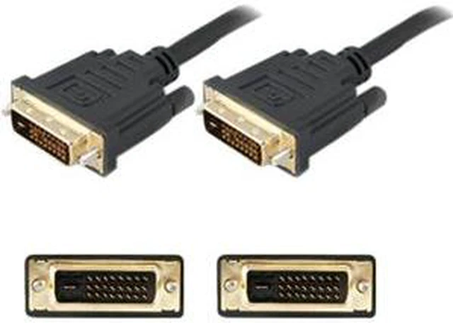 Main image of AddOn 5 pack of 4.57m (15.00ft) DVI-D Single Link (18+1 pin) Male to Male Black Cable