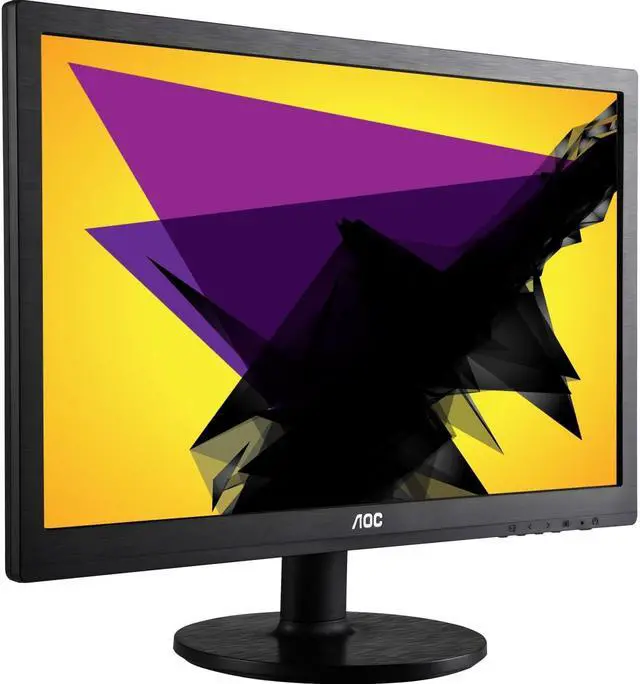 Alt view image 5 of 5 - AOC e2060Sw 20" LED LCD Monitor - 16:9 - 5 ms