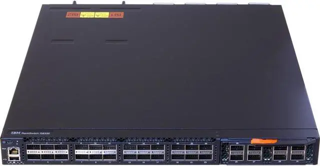 Alt view image 2 of 4 - Lenovo RackSwitch G8332 Layer 3 Switch
