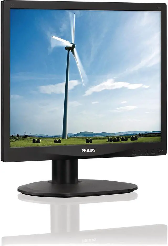 Alt view image 2 of 2 - PHILIPS 17" TFT LCD LCD Monitor 5 ms 1280 x 1024 D-Sub, DVI-D 17S4LSB/00