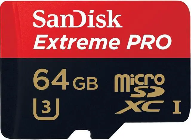 Alt view image 5 of 6 - SanDisk Extreme Pro 64 GB microSD Extended Capacity (microSDXC)