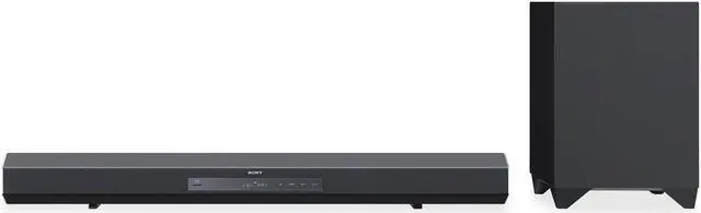 Alt view image 2 of 2 - Sony HT-CT260H 2.1 Channel Soundbar with Wireless Subwoofer (Black)