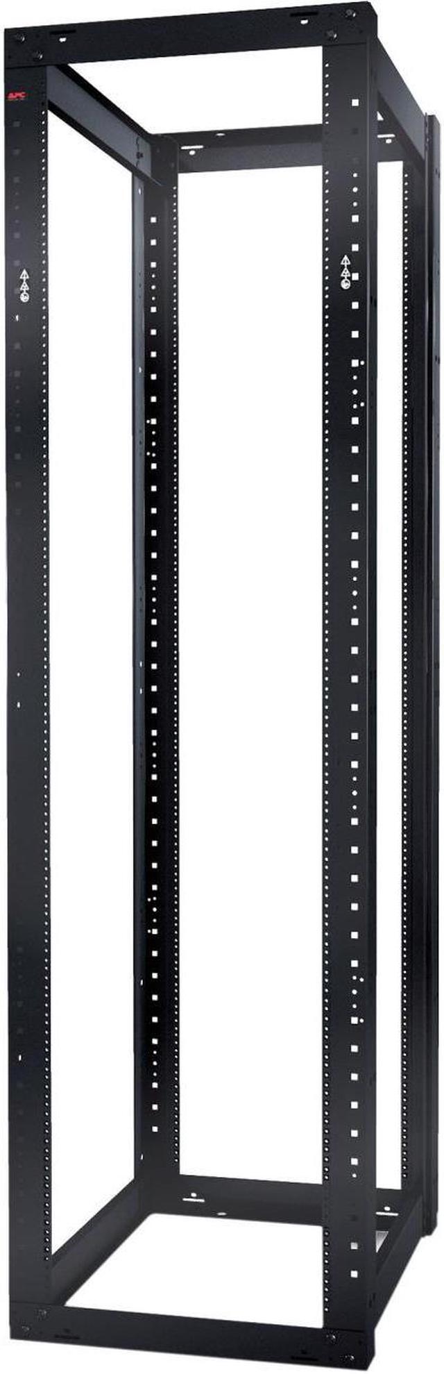 Alt view image 3 of 5 - Schneider AR204A Electric NetShelter 4 Post Open Frame Rack 44U #12-24 Threaded Holes