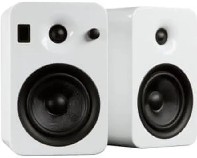 Alt view image 4 of 5 - Kanto YUMI Powered Speaker System w/Bluetooth (Matte White)