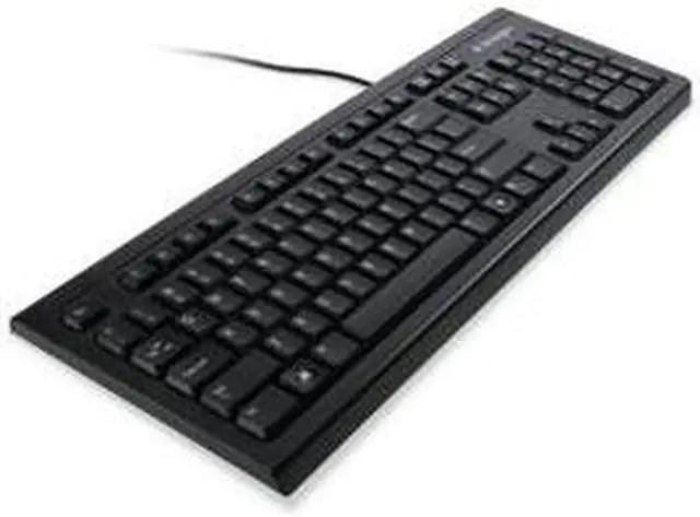 Main image of Keyboard for Life Slim Spill-Safe Keyboard, 104 Keys, Black 64370