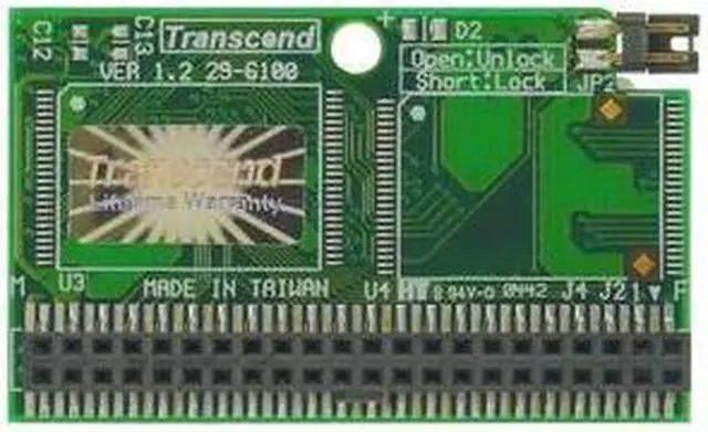 Alt view image 2 of 2 - Transcend 64MB IDE Flash Module (44Pin Horizontal) IDE Flash Module Model TS64MDOM44H