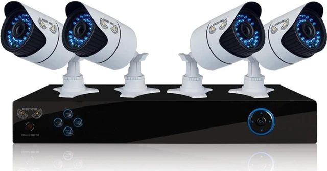 Alt view image 6 of 8 - Night Owl X9-84-1TB 8 Ch. 960H Surveillance DVR + 4 x 900TVL 70° Wide Angle Viewing & 100 ft. of Night Vision In/Outdoor Bullet Cameras, 1TB HDD Pre-Installed