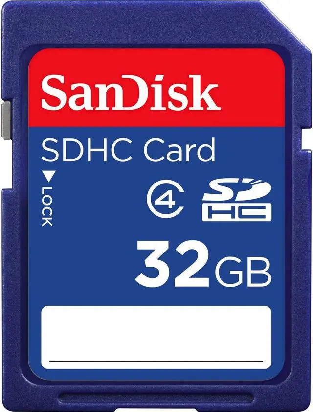 Alt view image 3 of 4 - SanDisk 32GB 32G SD SDHC Secure Digital Card Class 4 with USB Reader