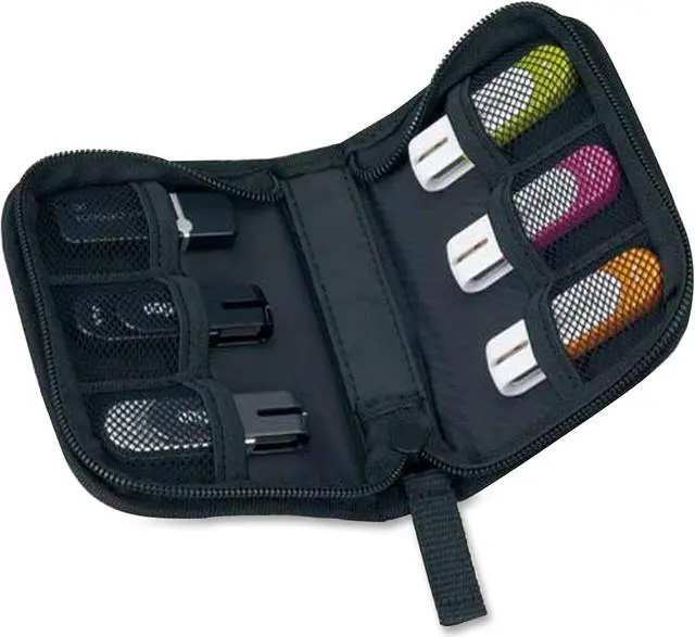 Alt view image 3 of 8 - CASE LOGIC, INC CASE LOGIC 6 CAPACITY USB DRIVE SHUTTLE JDS-6 BLACK