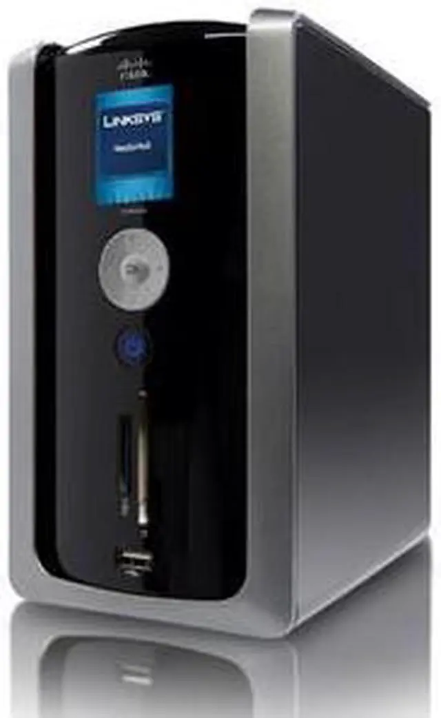 Main image of LINKSYS NMH410 Media Hub Home Entertainment Storage with LCD