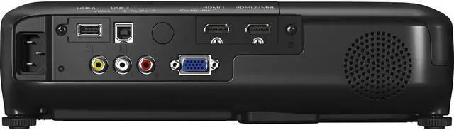 Alt view image 5 of 19 - Epson PowerLite 1284 Wireless HD WXGA 3LCD Projector
