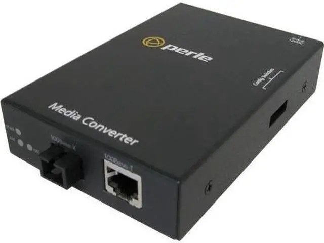 Alt view image 2 of 4 - Perle S-110-M1SC2U - 10/100 Fast Ethernet Media and Rate Converter