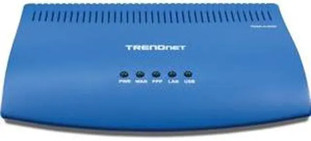 Alt view image 4 of 6 - TRENDnet TDM-C400 ADSL Fast Modem Router USB and Ethernet 10/100Base-T